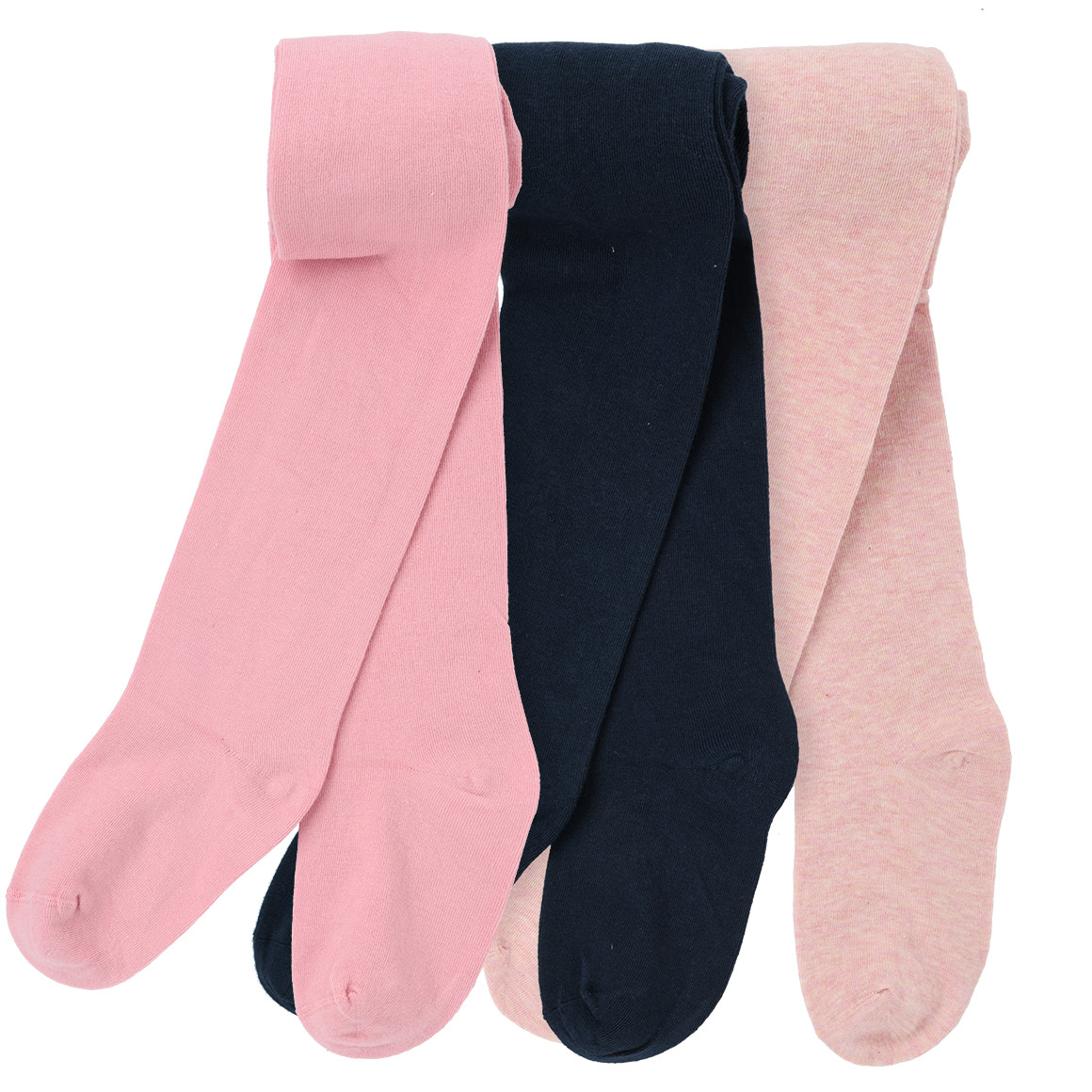 3 meisjesmaillots met biologisch katoen