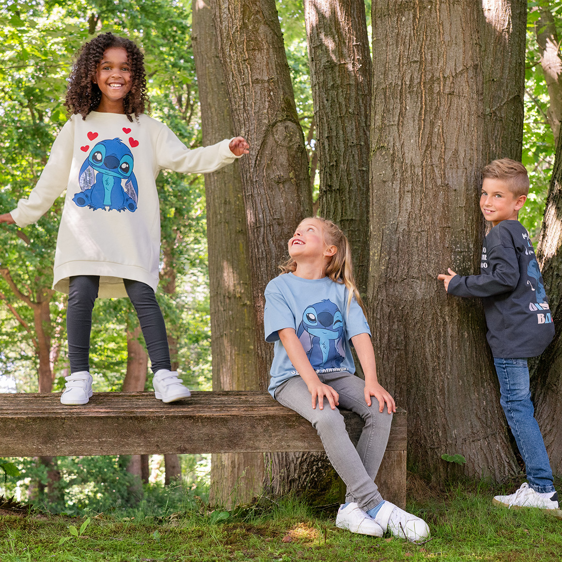 Disney Stitch Set mit Sweatkleid und Leggings