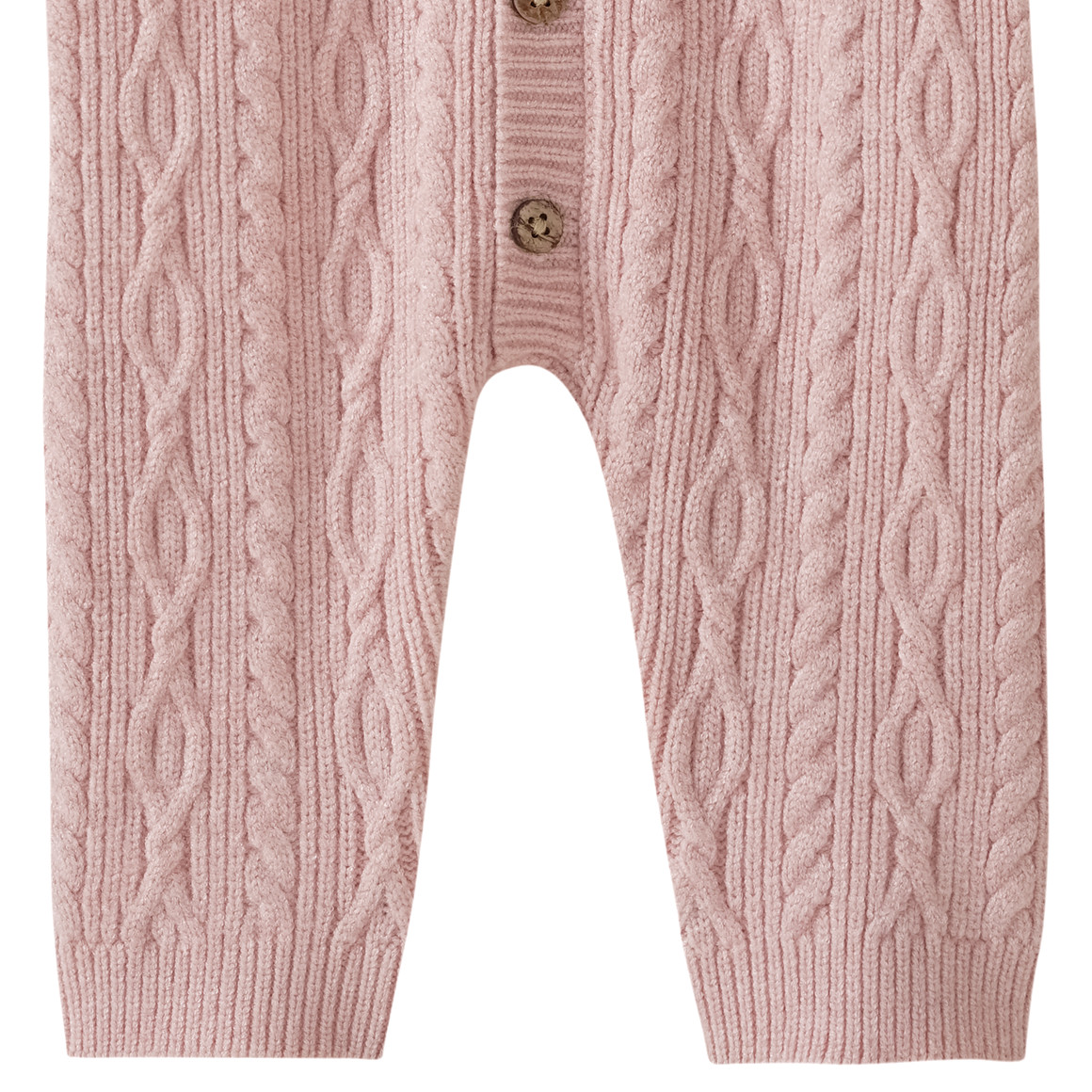 Gebreide jumpsuit met knopen