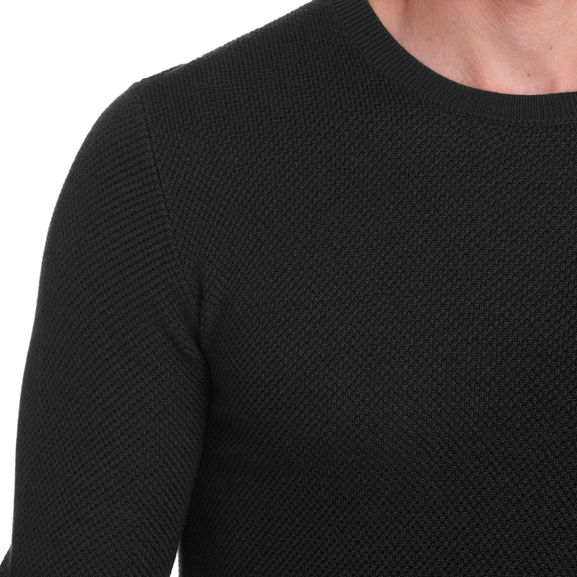 Herren Pullover mit Rundhalsausschnitt