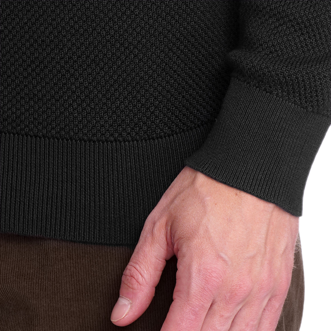 Herren Pullover mit Rundhalsausschnitt