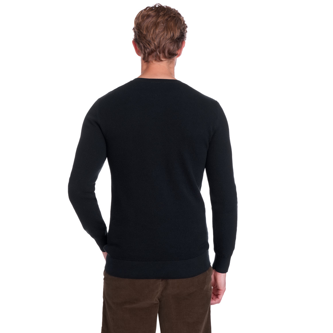 Herren Pullover mit Rundhalsausschnitt