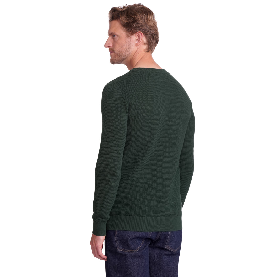 Herren Pullover mit Rundhalsausschnitt