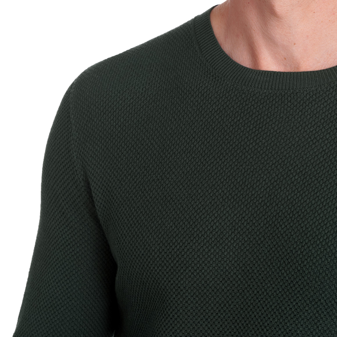 Herren Pullover mit Rundhalsausschnitt