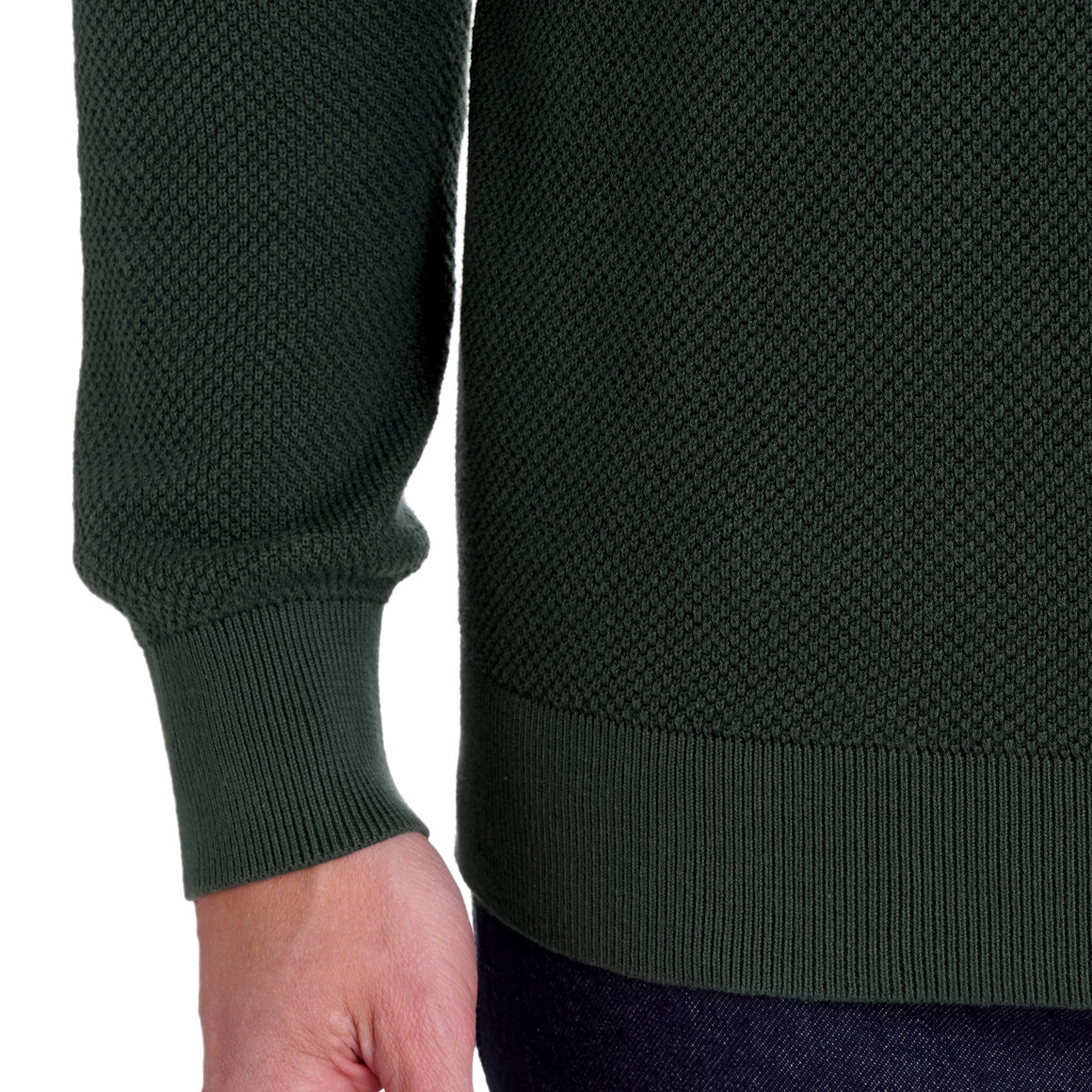 Herren Pullover mit Rundhalsausschnitt