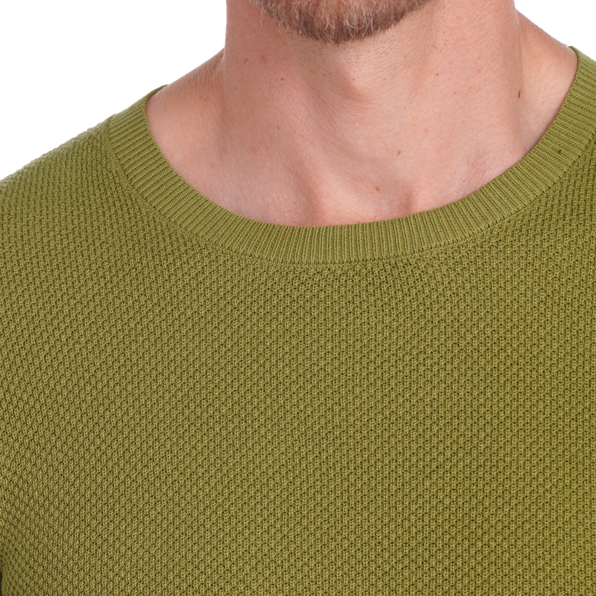 Herren Pullover mit Rundhalsausschnitt