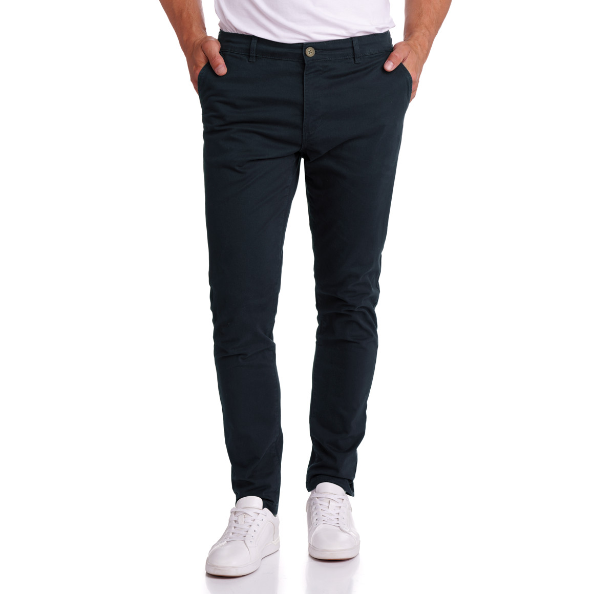 Herren Chinohose in Unifarben