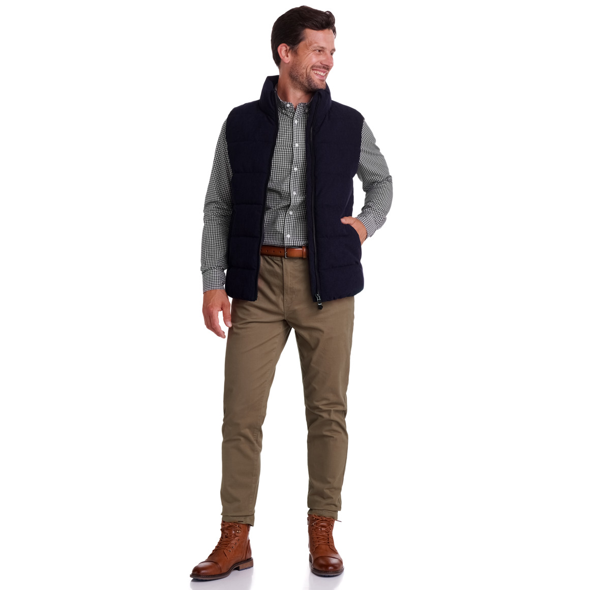 Herren Chinohose in Unifarben