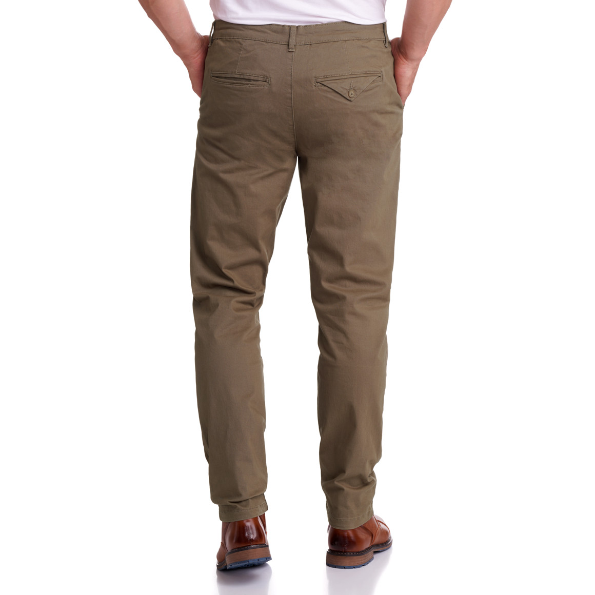 Herren Chinohose in Unifarben