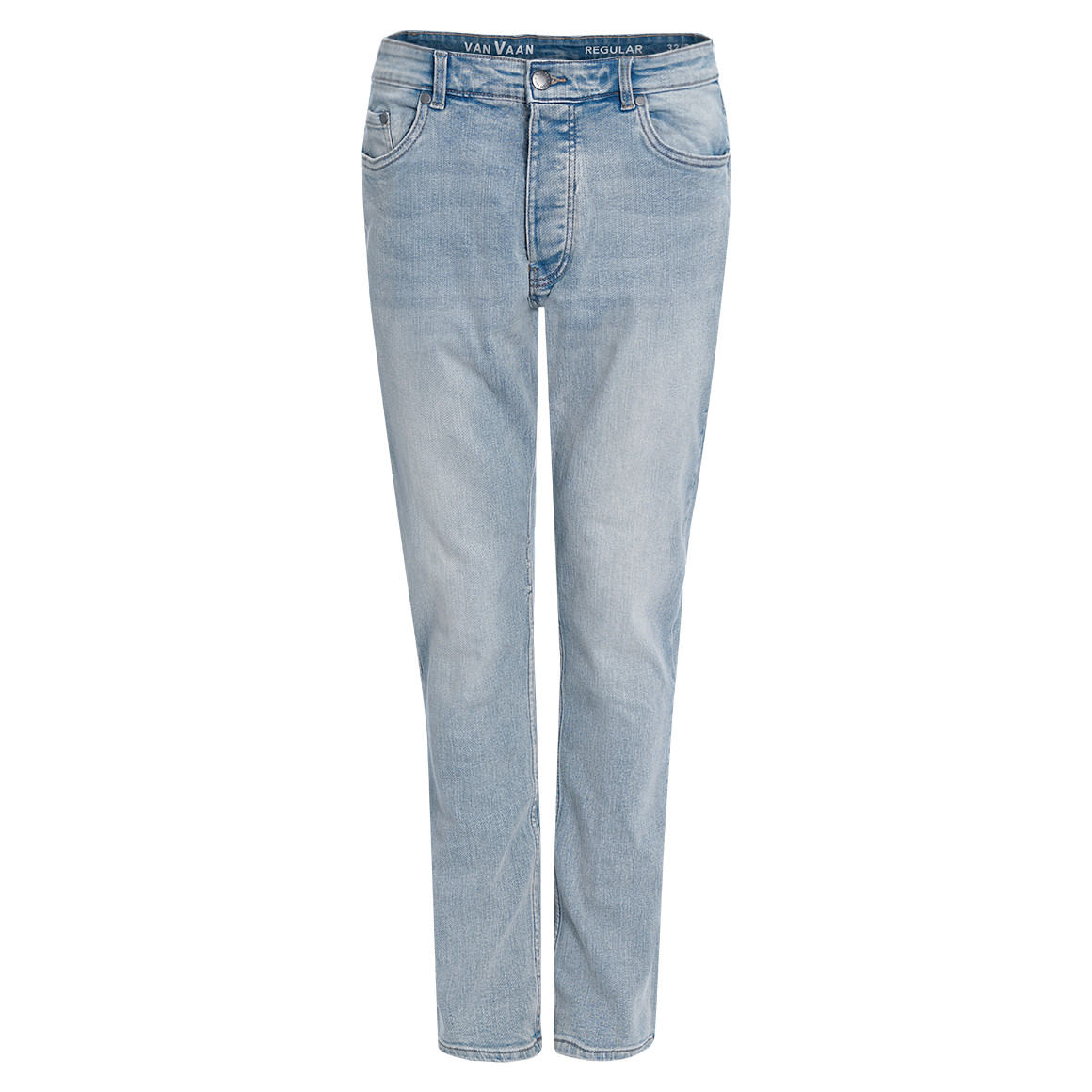 Herren Regular-Jeans mit Used-Waschung