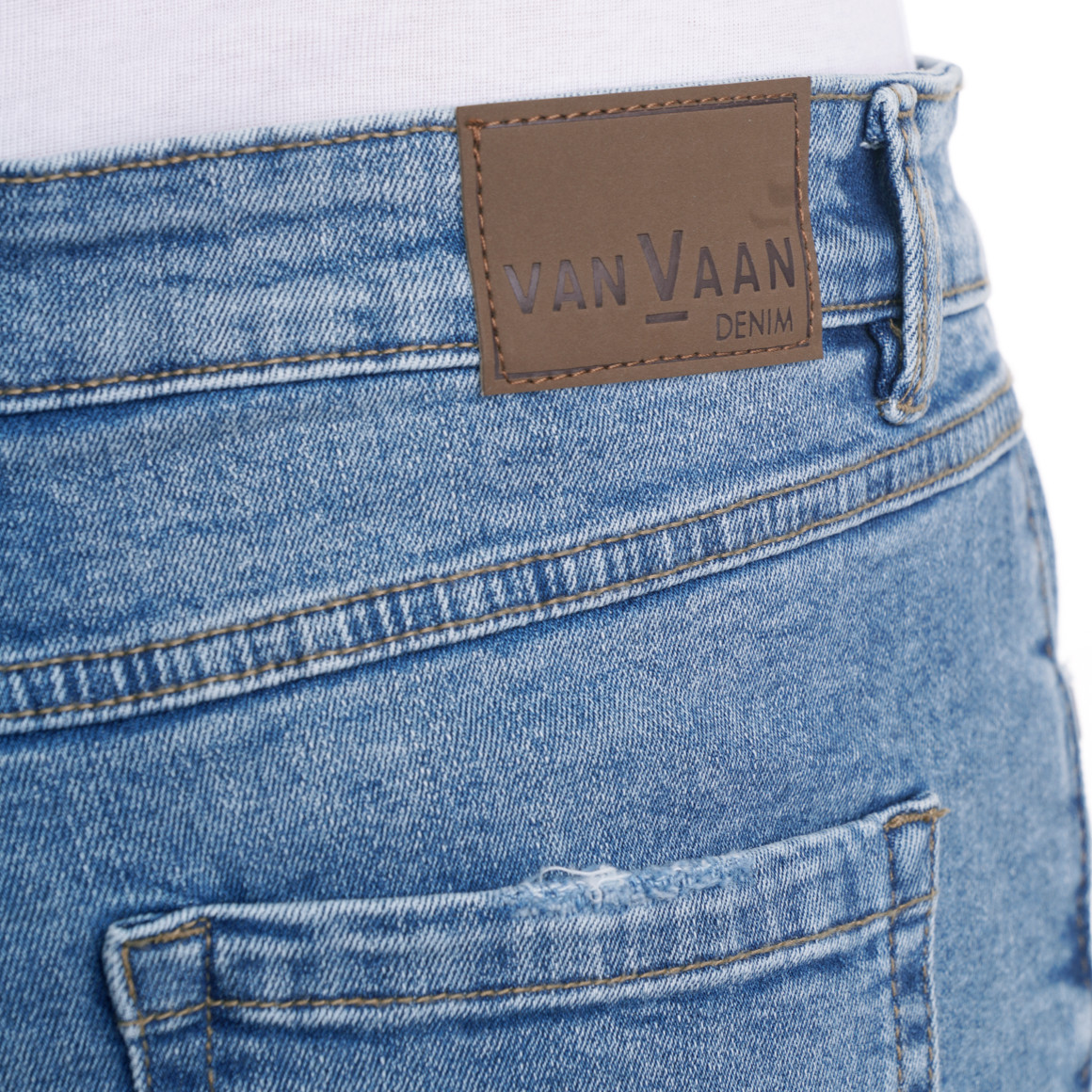 Herren Regular-Jeans mit Used-Waschung