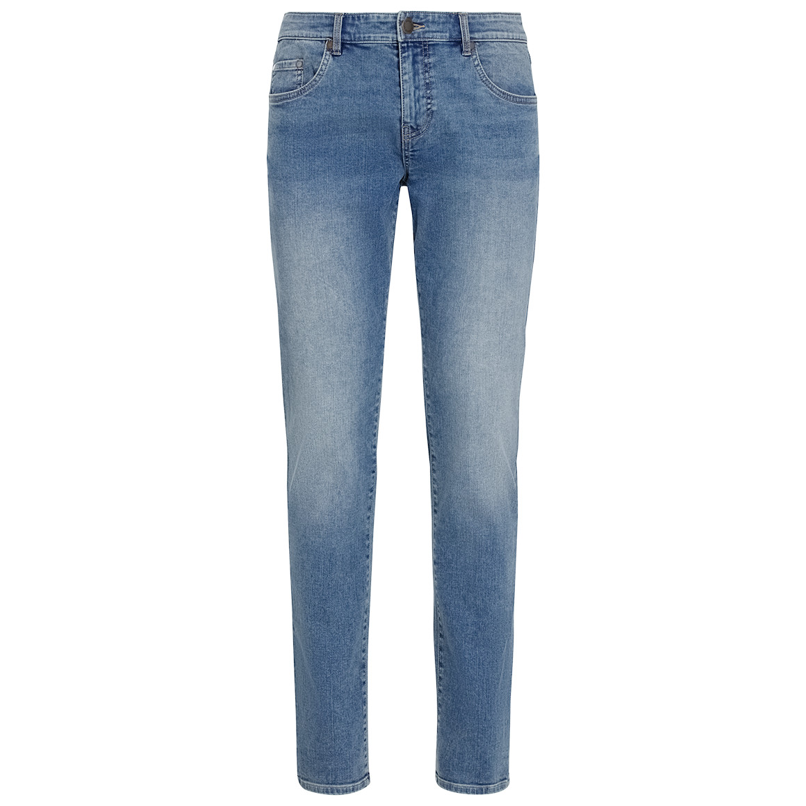 Slim fit jeans met vijf zakken voor heren
