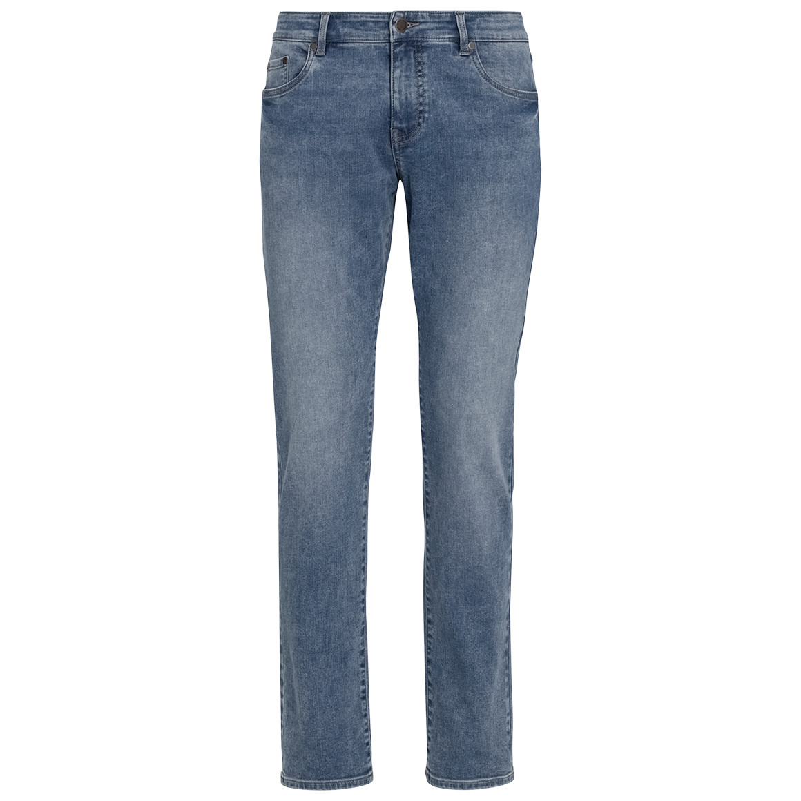 Slim fit jeans met vijf zakken voor heren