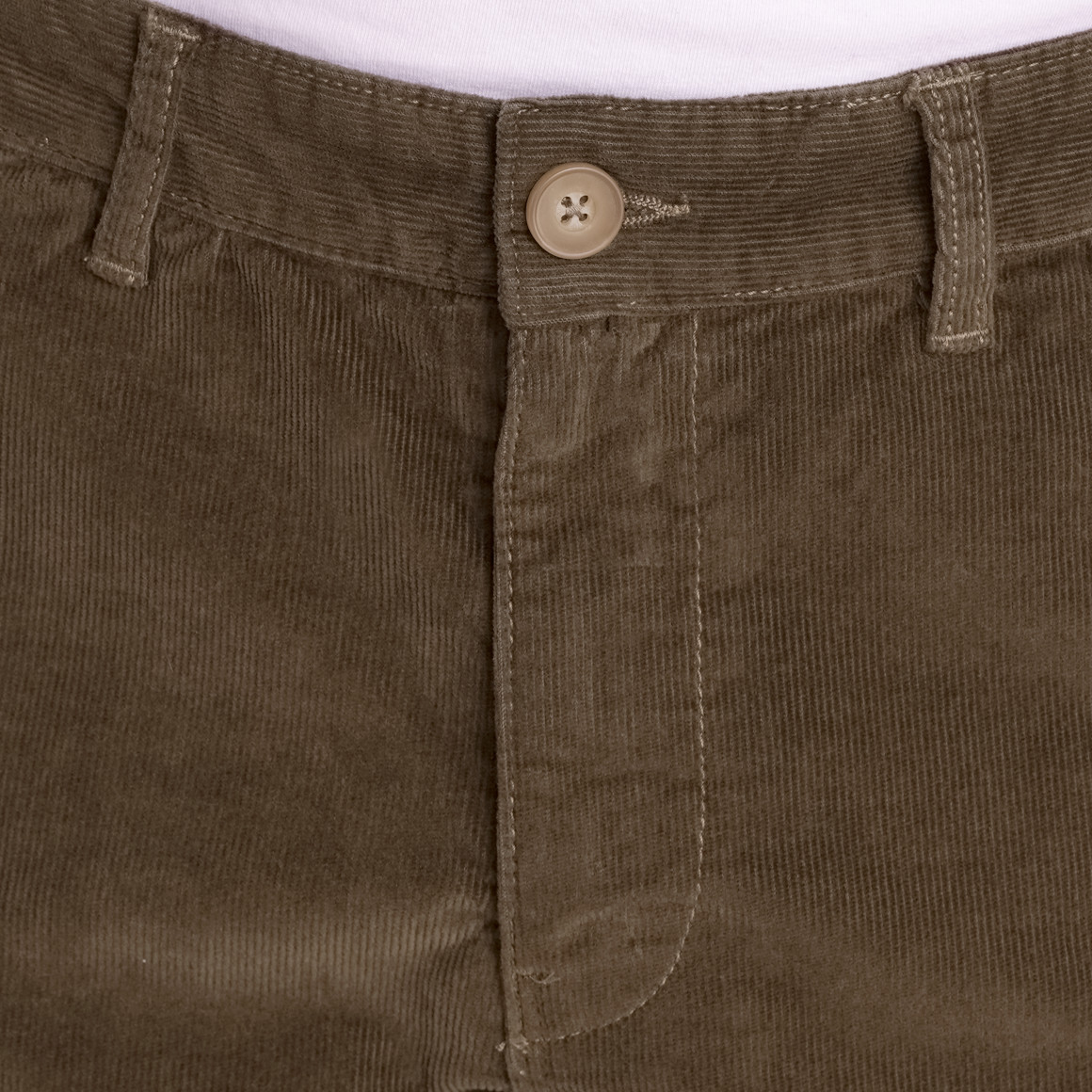 Corduroy herenbroek met vier zakken