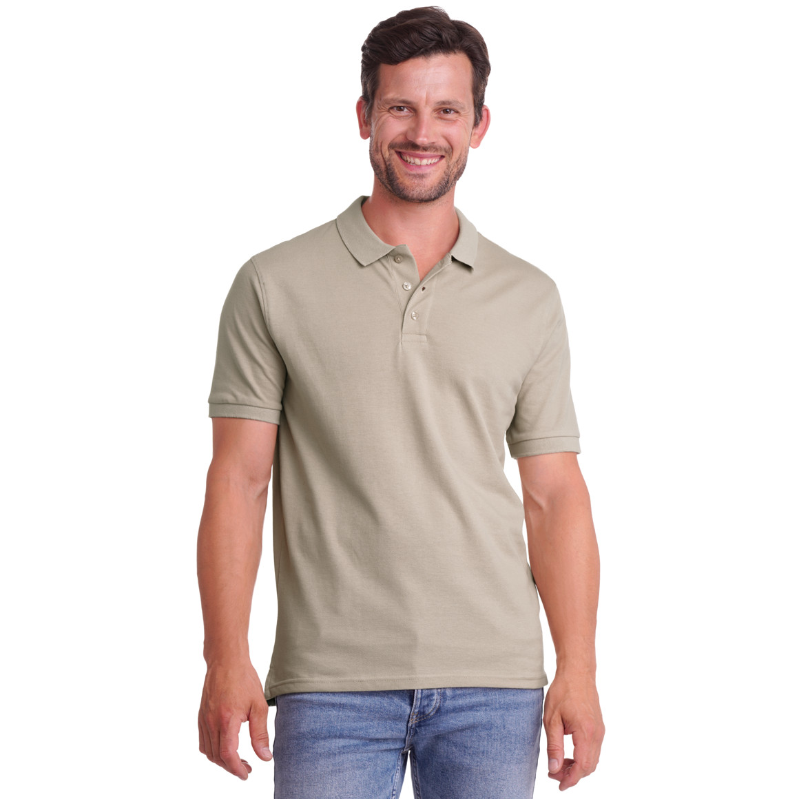 Herren Poloshirt in Pique-Struktur