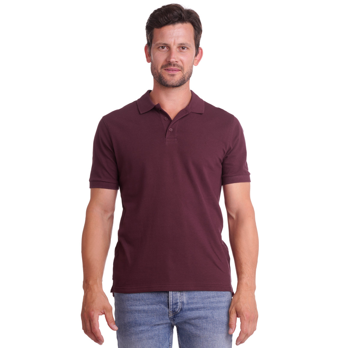 Herren Poloshirt in Pique-Struktur