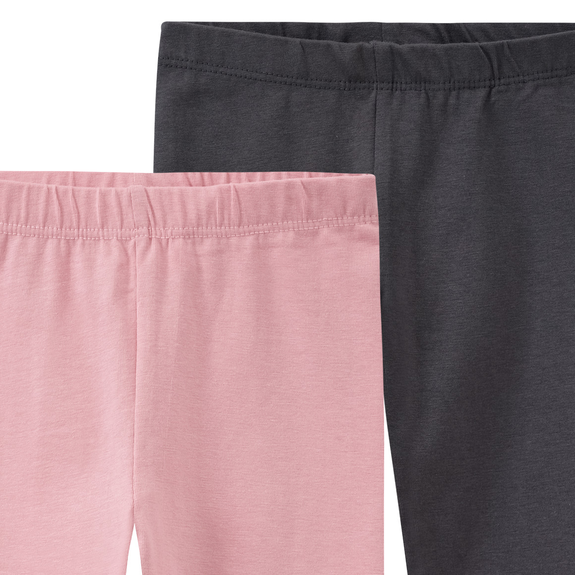 2 Baby Leggings mit Bio-Baumwolle