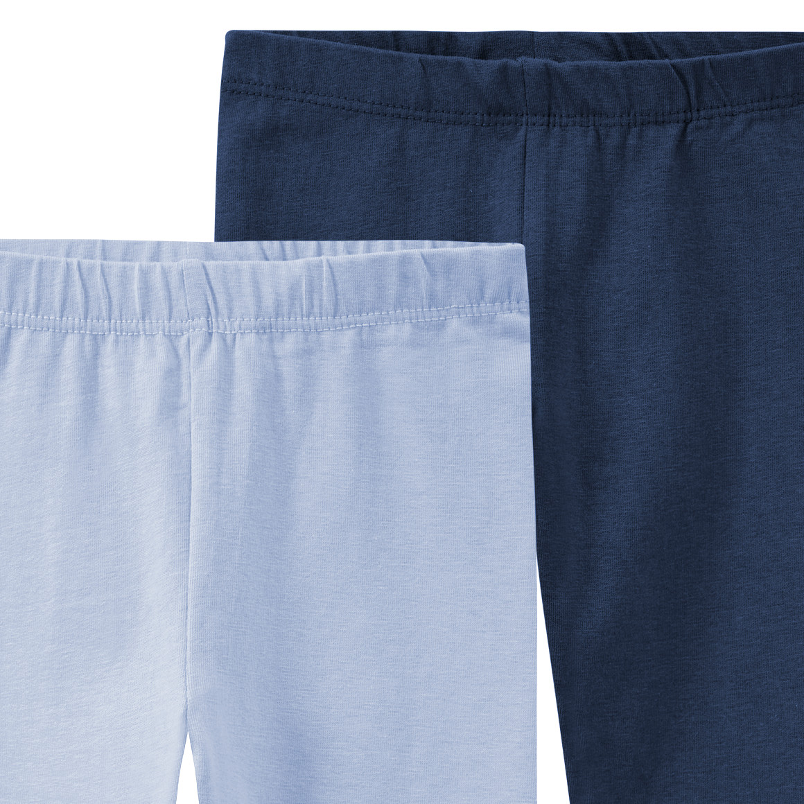 2 Baby Leggings mit Bio-Baumwolle