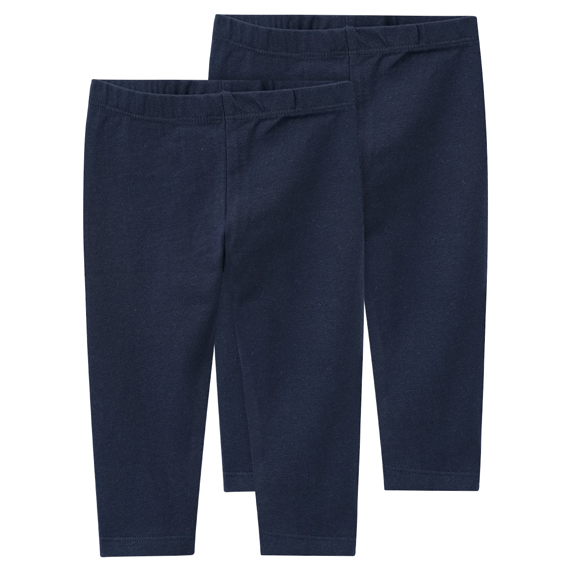 2 Baby Leggings mit Bio-Baumwolle