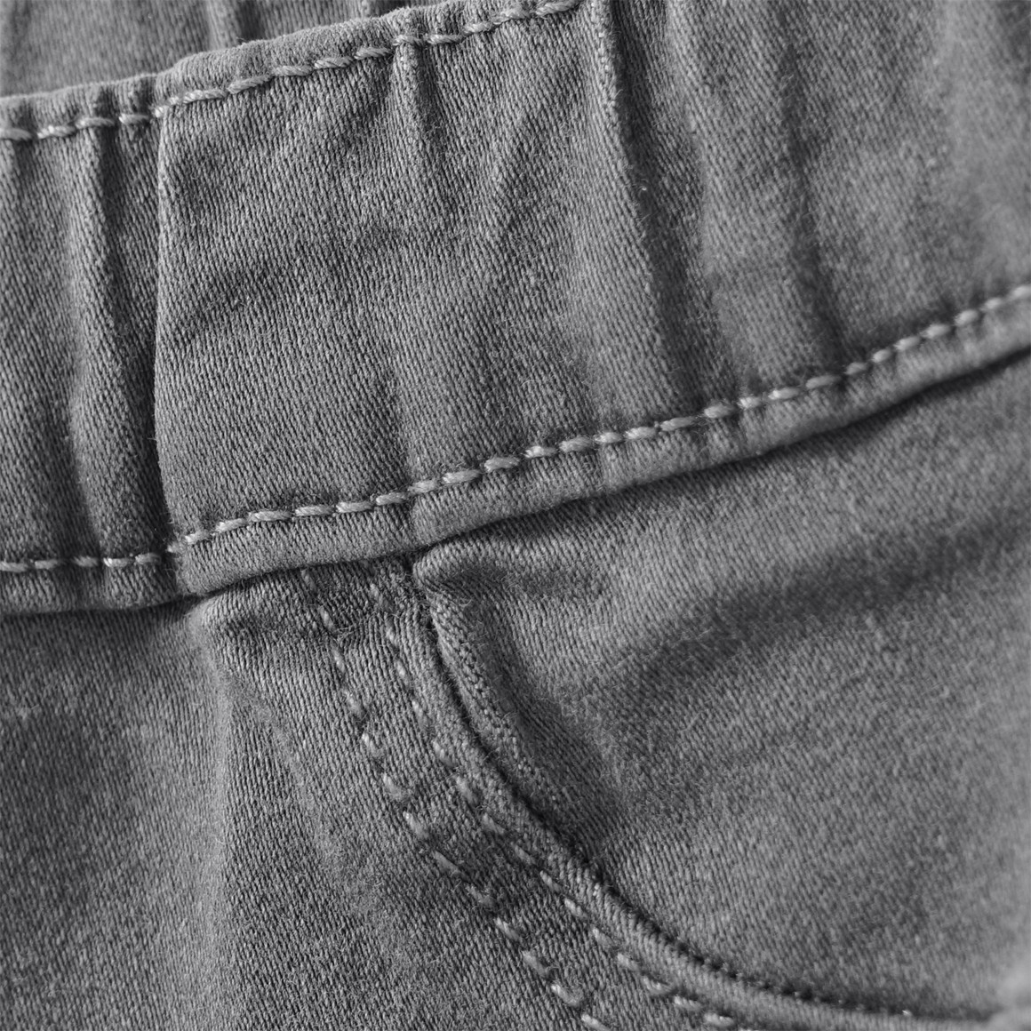 Meisjesjegging met elastische tailleband