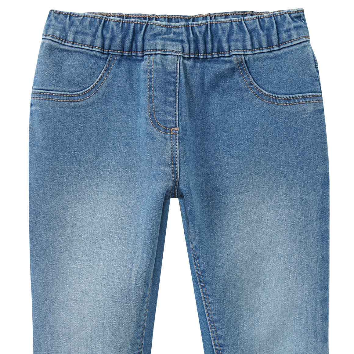 Meisjesjegging met elastische tailleband