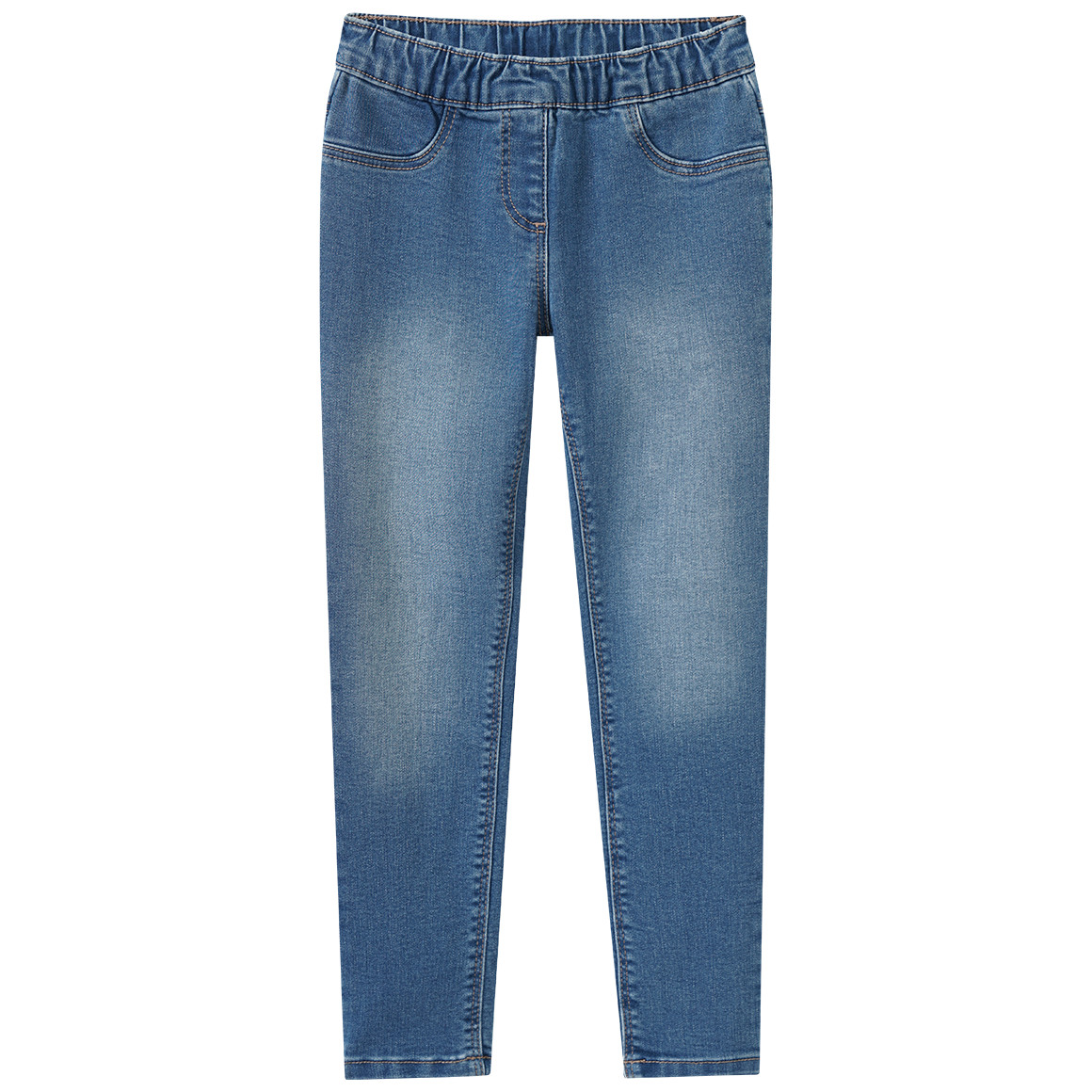 3 Mädchen Jeggings mit Stretch-Bund