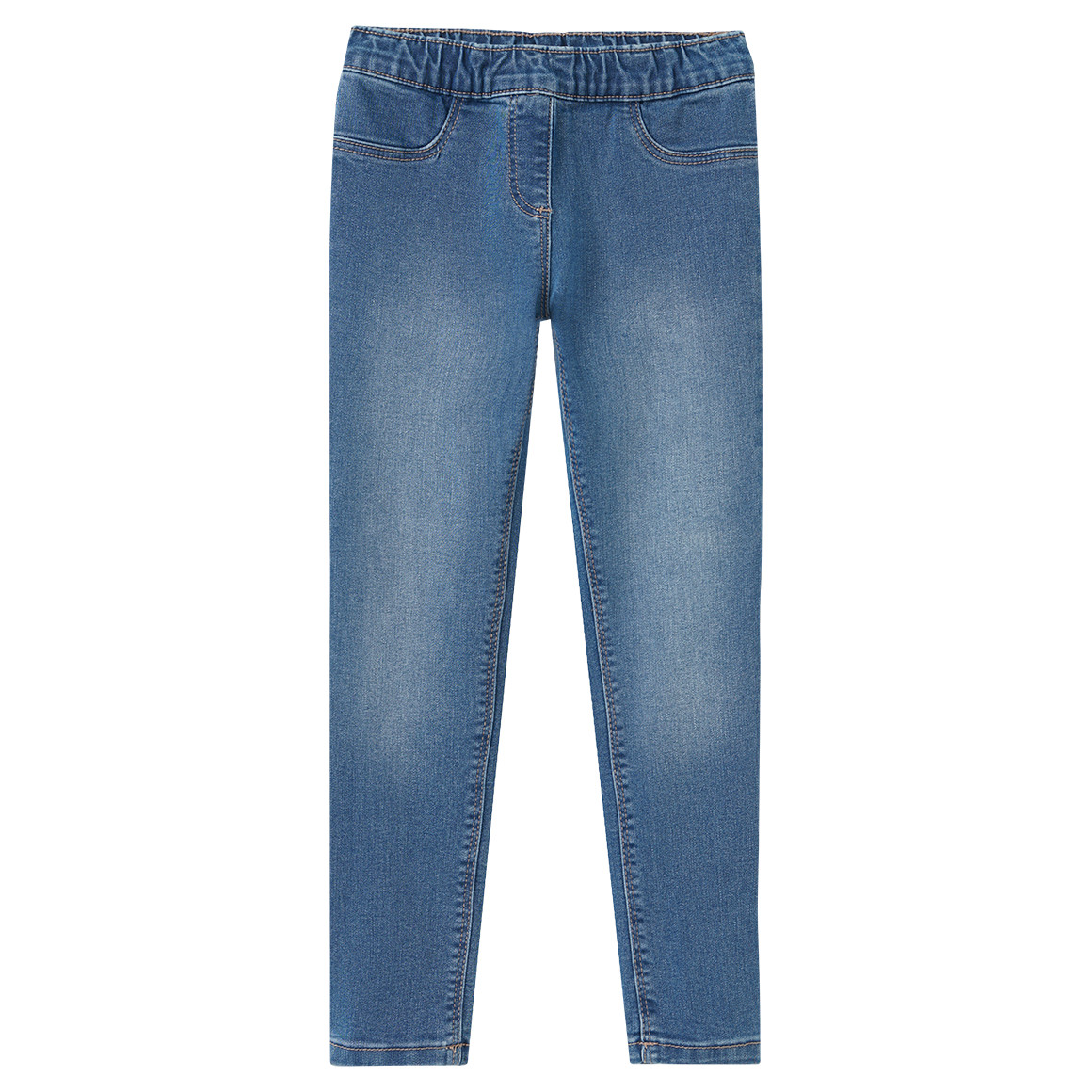 3 Mädchen Jeggings mit Stretch-Bund