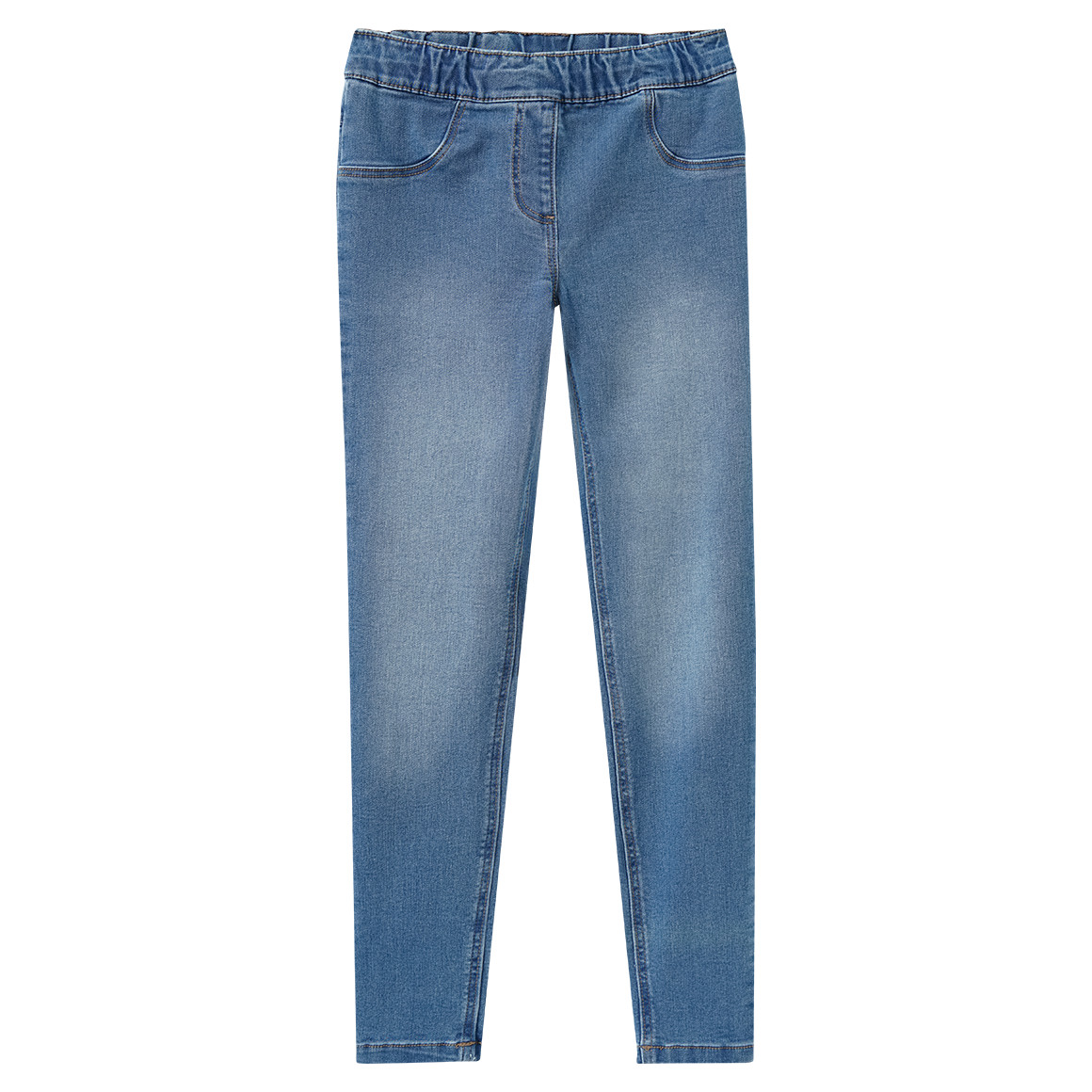 3 Mädchen Jeggings mit Stretch-Bund