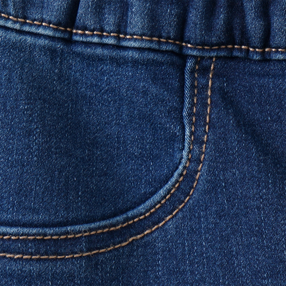 3 Mädchen Jeggings mit Stretch-Bund