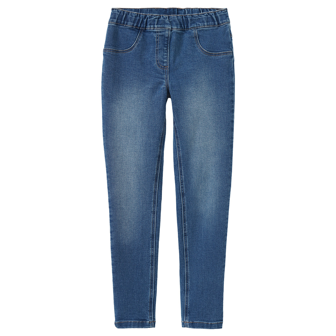 3 Mädchen Jeggings mit Stretch-Bund