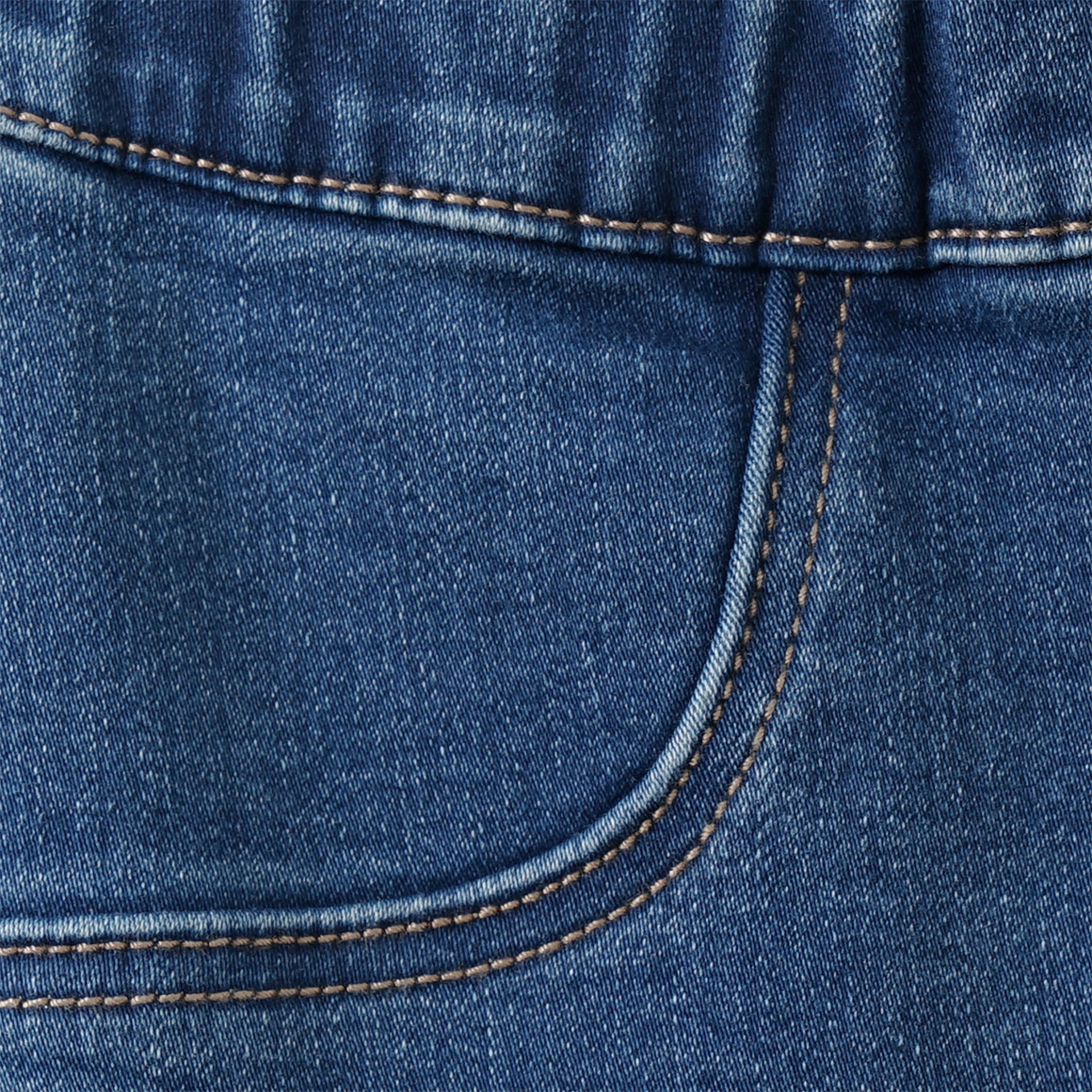 3 Mädchen Jeggings mit Stretch-Bund