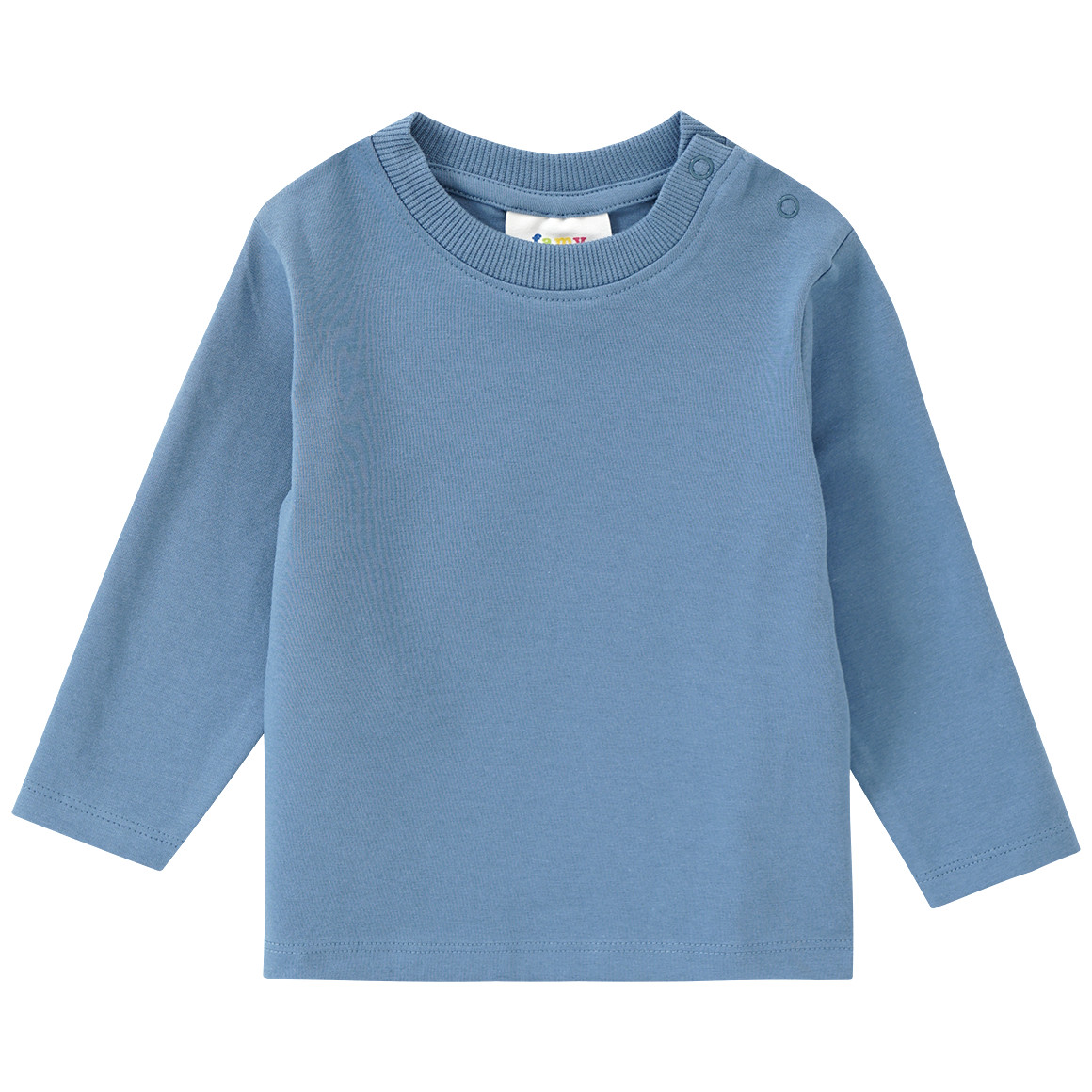 3 Baby Langarmshirts im Basic-Look