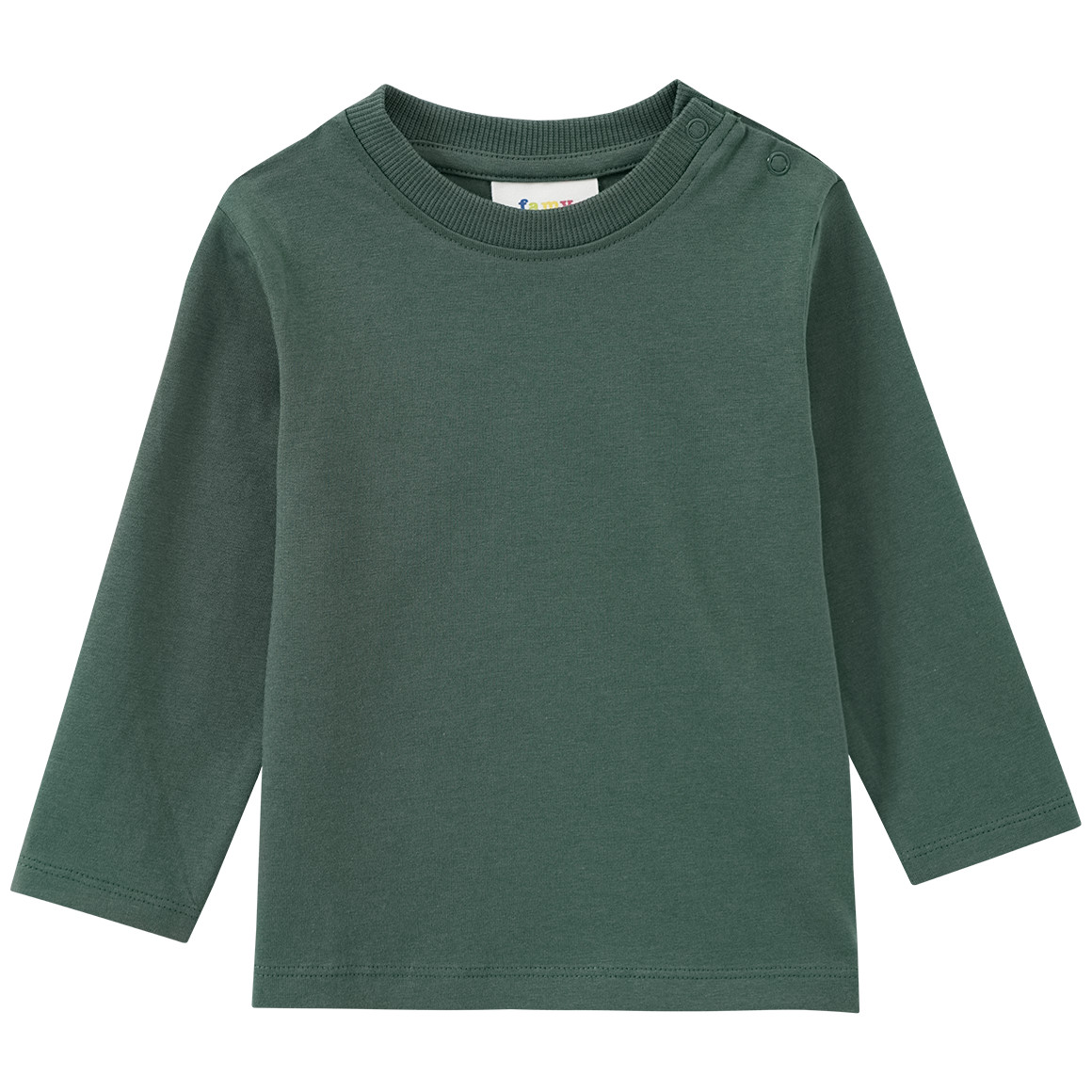 3 Jungen Langarmshirts im Basic-Look