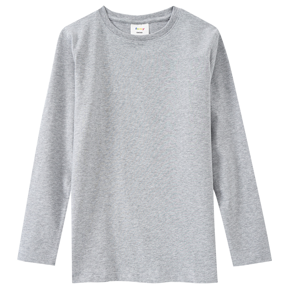 3 Jungen Langarmshirts im Basic-Look