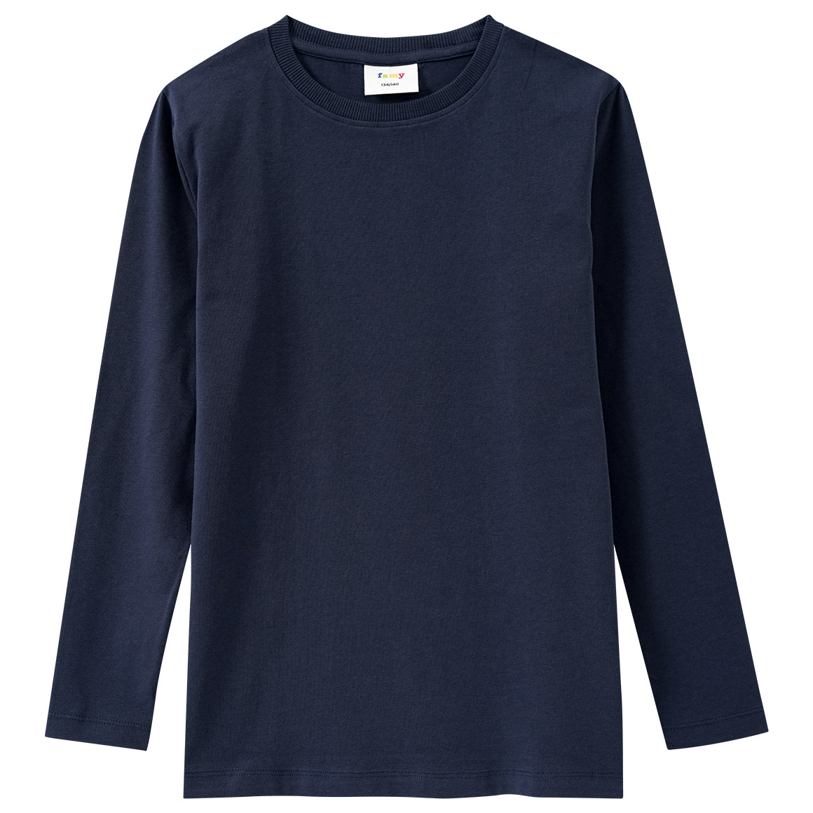 3 Jungen Langarmshirts im Basic-Look