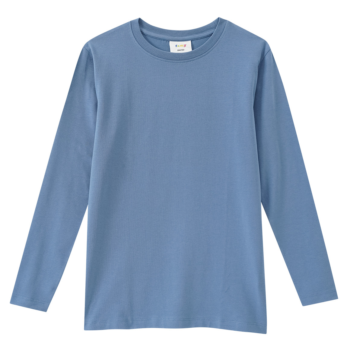 3 Jungen Langarmshirts im Basic-Look