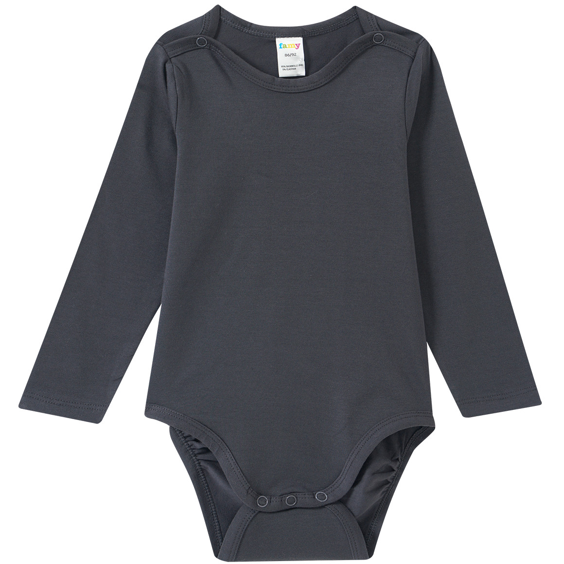 5 Baby Bodys in verschiedenen Dessins