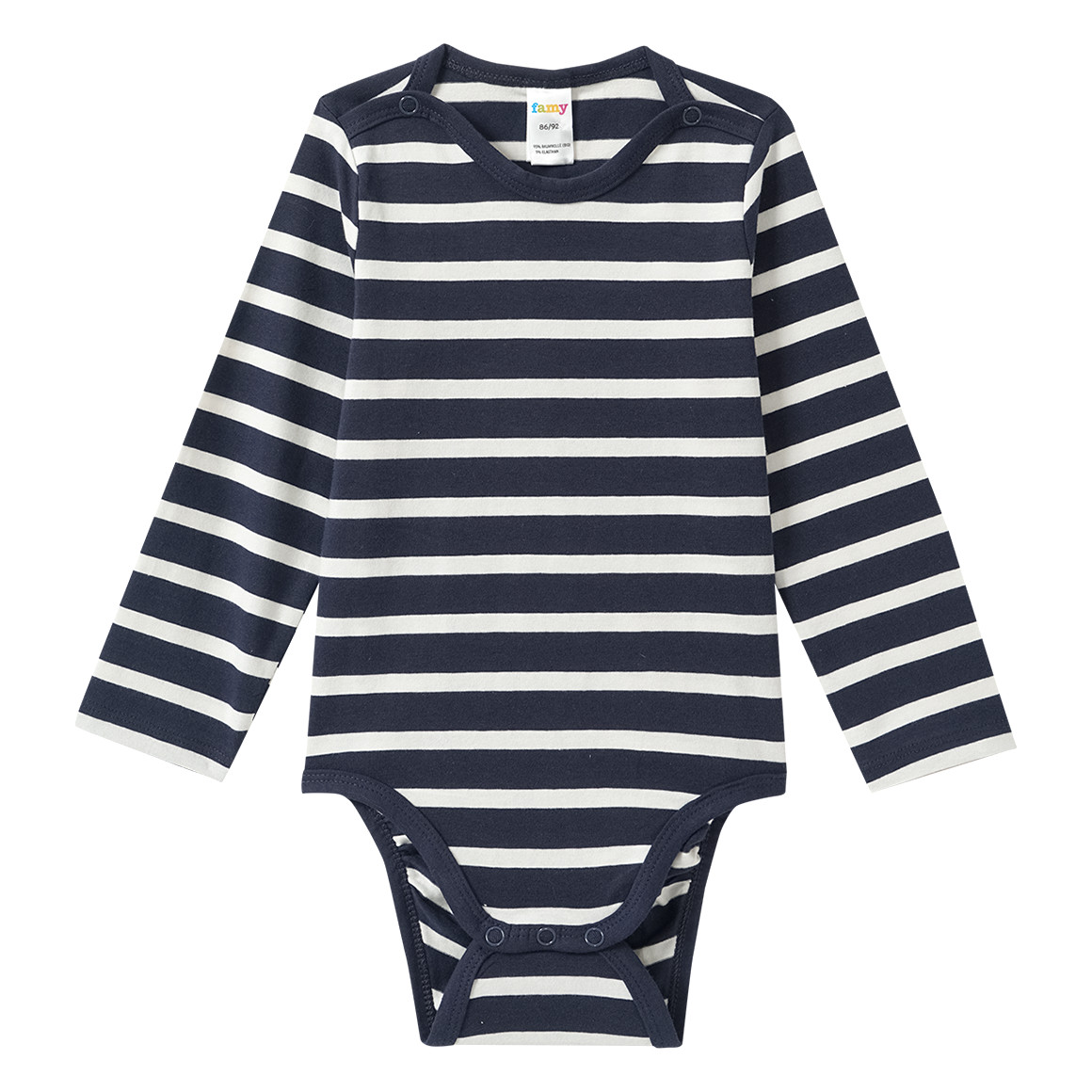 5 Baby Bodys in verschiedenen Dessins