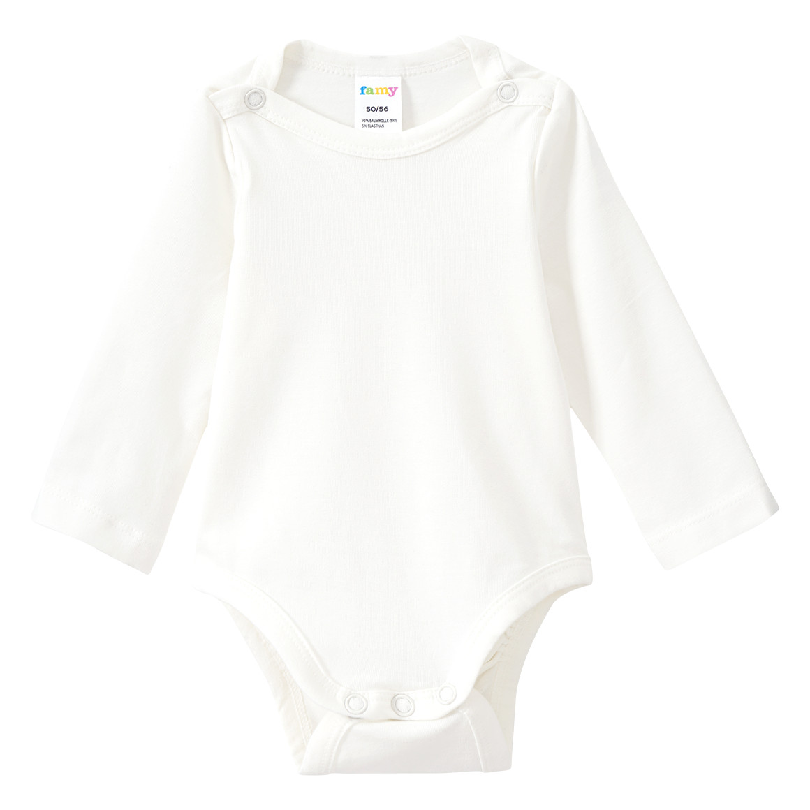 5 Baby Bodys in verschiedenen Dessins