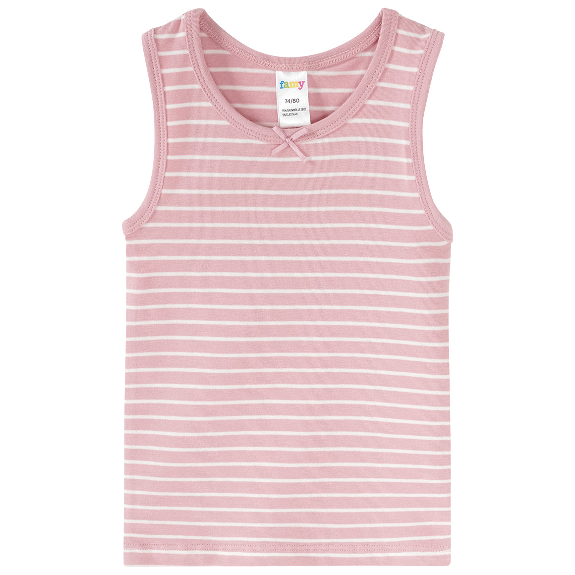 3 Baby Unterhemden mit Bio-Baumwolle