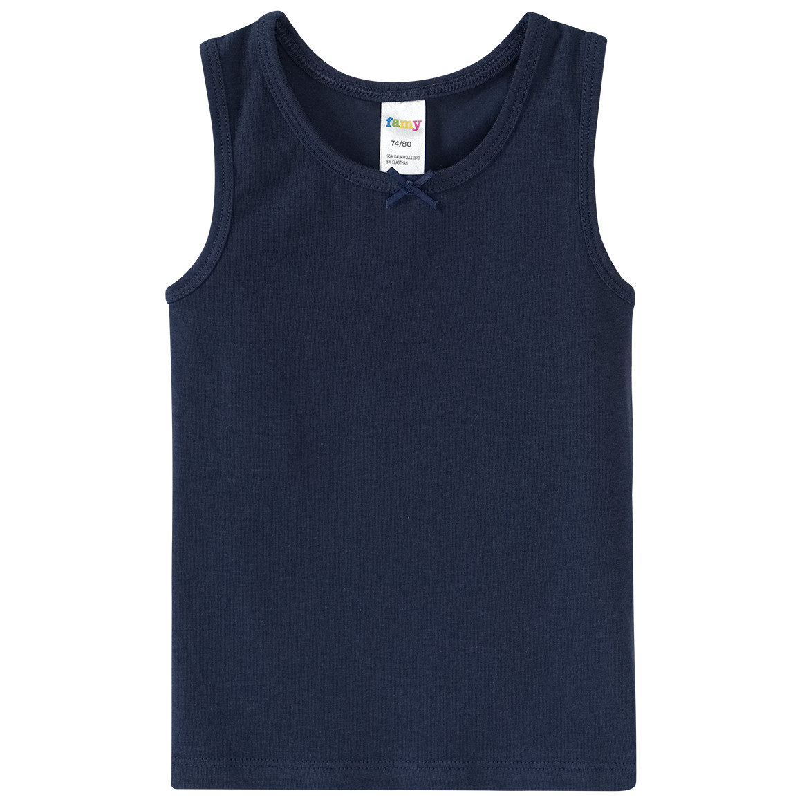 3 Baby Unterhemden mit Bio-Baumwolle