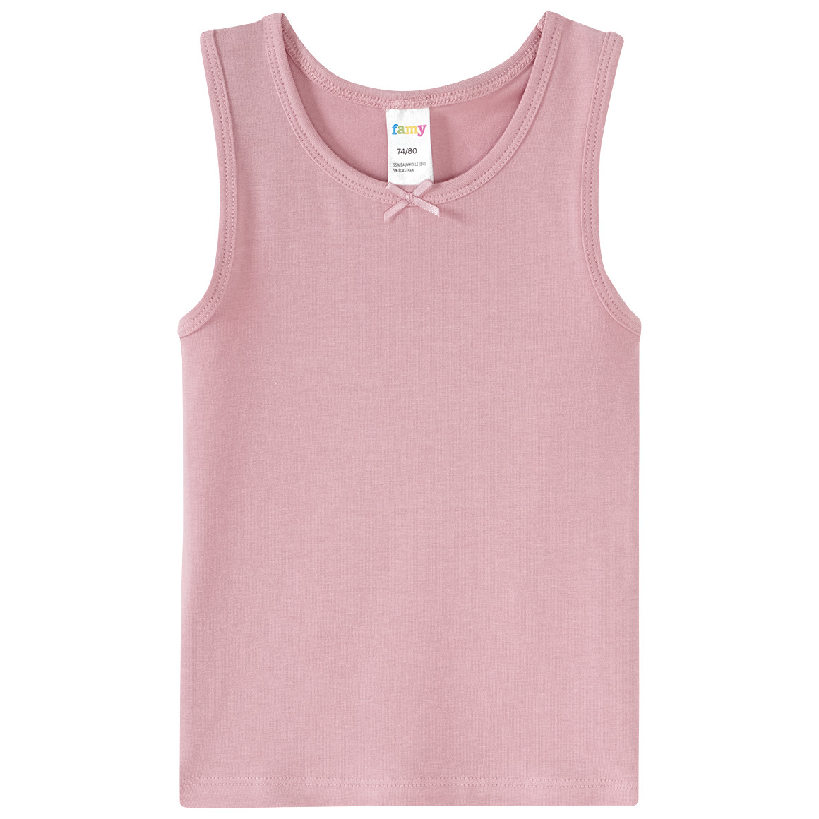 3 Baby Unterhemden mit Bio-Baumwolle