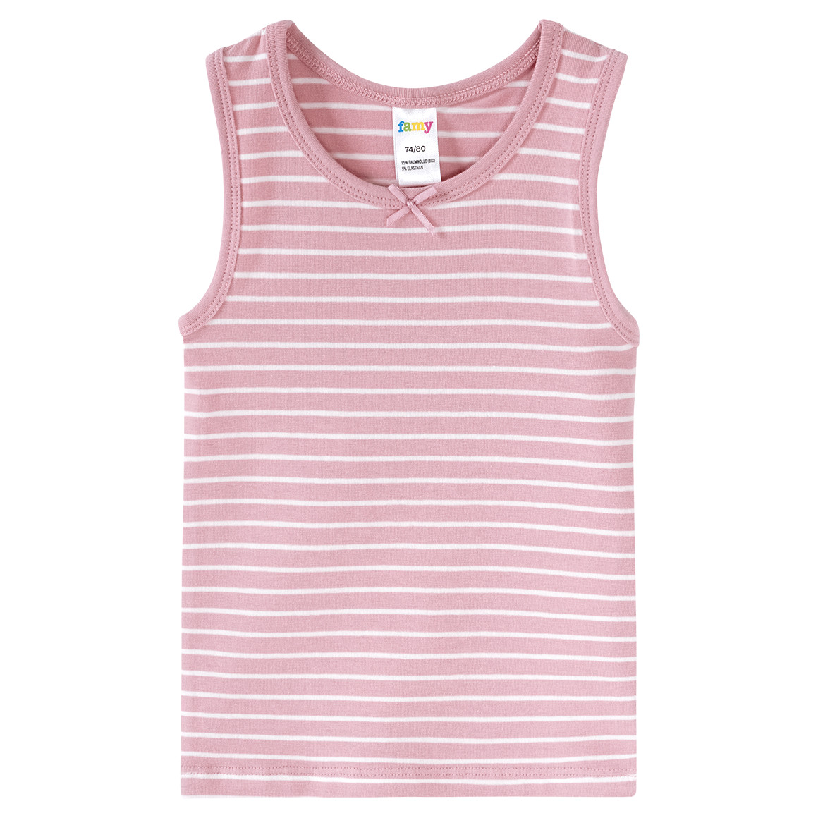 3 Baby Unterhemden mit Bio-Baumwolle