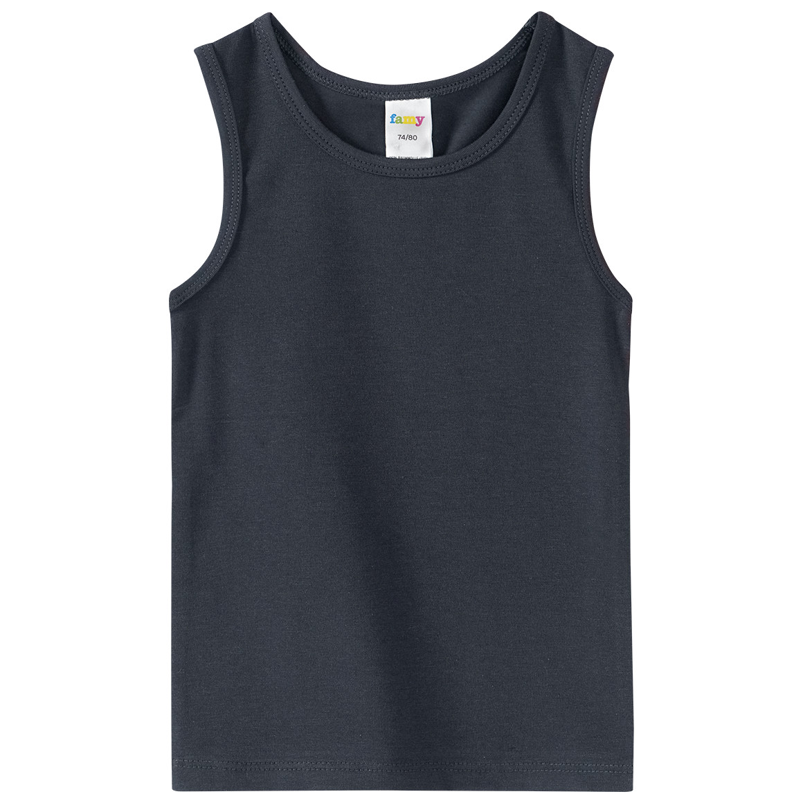 3 jongensonderhemden met biologisch katoen