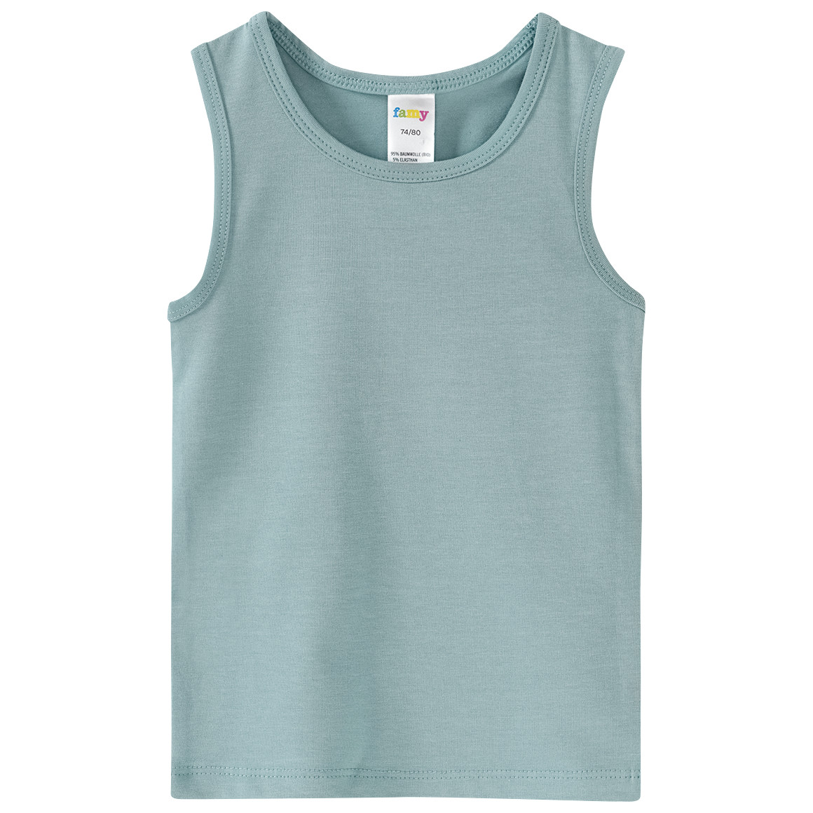 3 jongensonderhemden met biologisch katoen