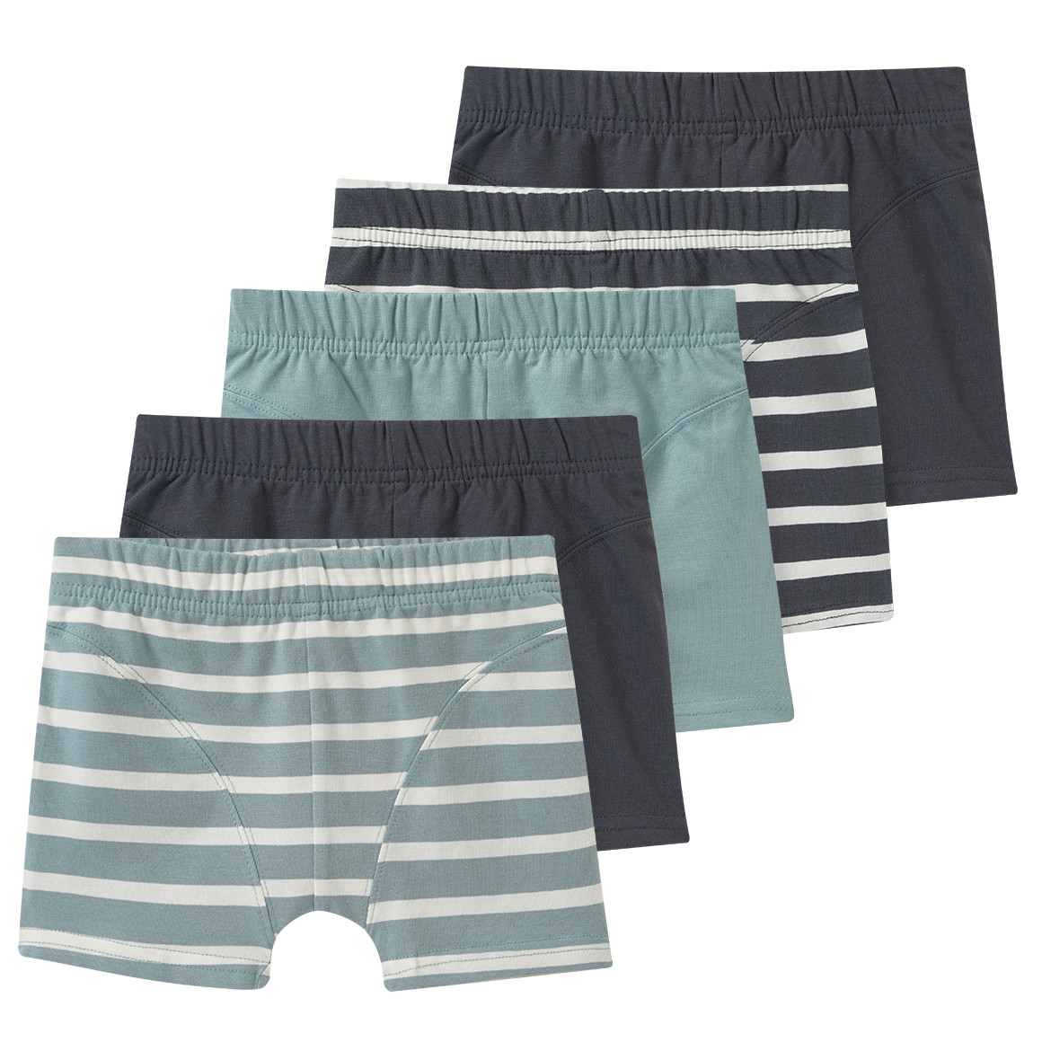 5 jongens boxers in een set