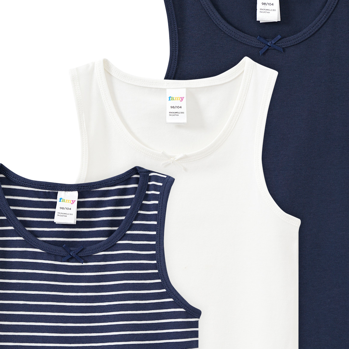 3 Meisjes vesten met biologisch katoen