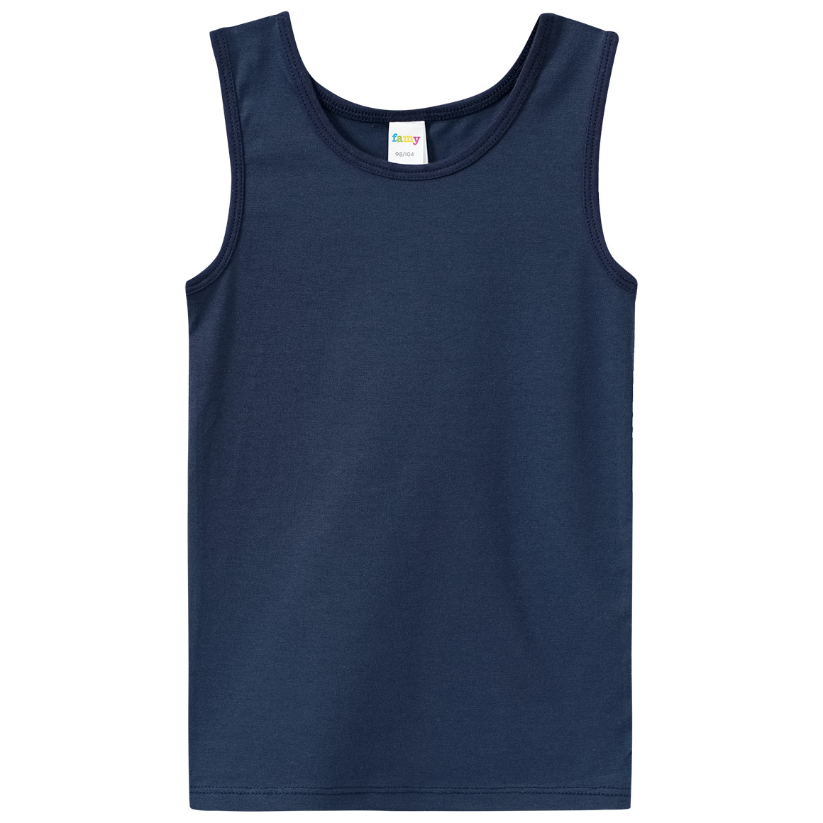 3 jongens onderhemden met biologisch katoen