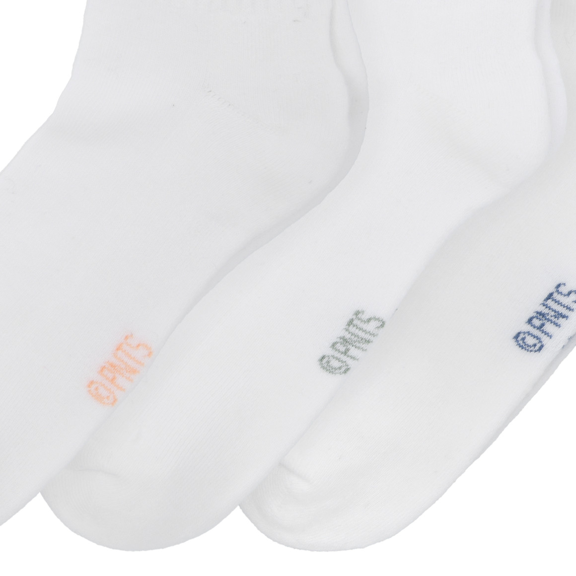3 Paar Peanuts Socken mit Stickerei