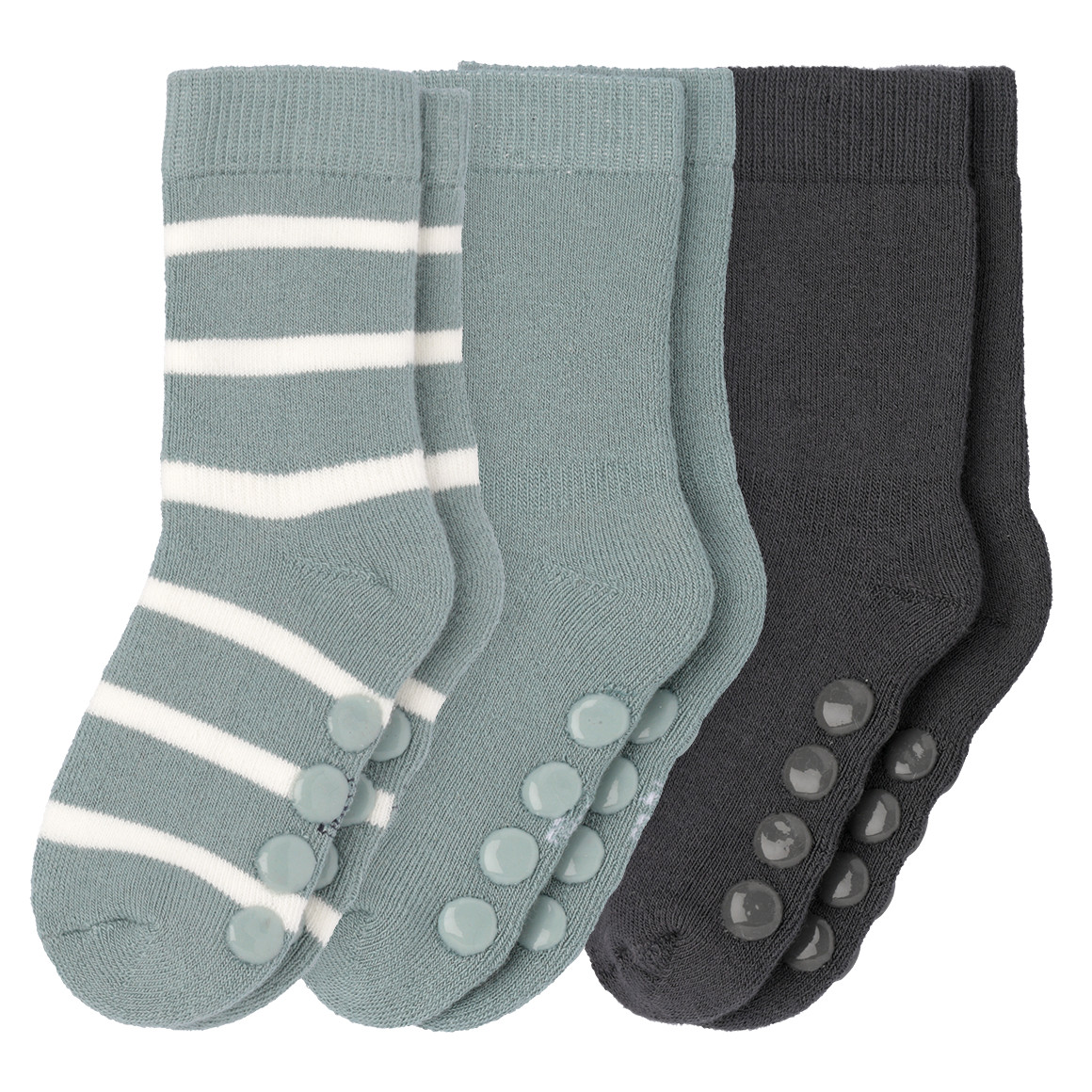 3 Paar Baby Stoppersocken im Set